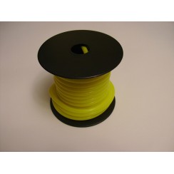 Silicone tube 3.0mm I.D. x 5.0mm O.D. Yellow