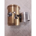 Set Piston + Brass/Chrome Sleeve for CMB 67 EVO RC Engines + 1 additional lapped piston