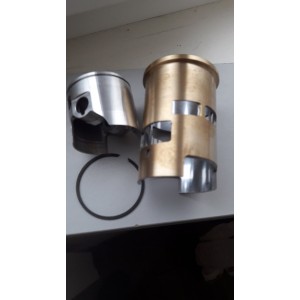 Brass+ Chrome Sleeve for Tiger King 27 EVO RC Engines + Piston +  piston rings