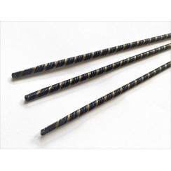 Flexible Wire 250, 600 mm, Round * Square (1/4 6.35mm)