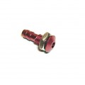Red Aluminum Water Outlet ?4  1 pcs