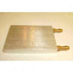 L58 x W40 x H8mm Aluminium Water Cooling Plate
