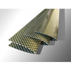 Molded carbon / aramid D-box leading edge  width 75-78mm