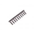 Stainless Steel Flat Head Hex Screws M3*10 (10pcs) 