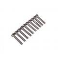 Stainless Steel Flat Head Hex Screws M3*16  (10pcs) 