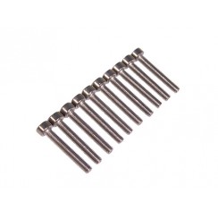 Stainless Steel Flat Head Hex Screws M3*20 (10pcs) 