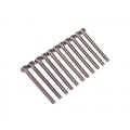 Stainless Steel Flat Head Hex Screws M3*30  (10pcs) 
