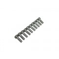 Stainless Steel Flat Head Hex Screws M4*10 (10pcs) 