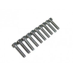 Stainless Steel Flat Head Hex Screws M4*16 (10pcs) 