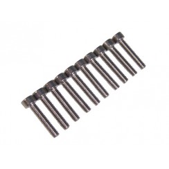 Stainless Steel Flat Head Hex Screws M4*20 (10pcs) 