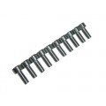 Stainless Steel Flat Head Hex Screws M5*12 (10pcs) 