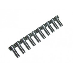 Stainless Steel Flat Head Hex Screws M5*12 (10pcs) 