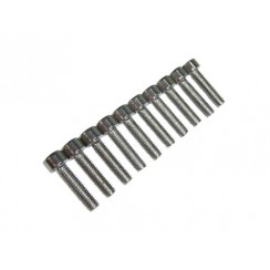 Stainless Steel Flat Head Hex Screws M5*16 (10pcs) 