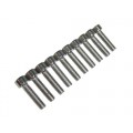 Stainless Steel Flat Head Hex Screws M5*20 (10pcs) 