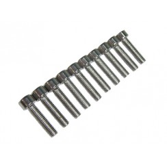 Stainless Steel Flat Head Hex Screws M5*20 (10pcs) 