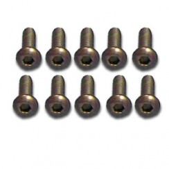 3*10PM Titanium Button Head Hex Screws 10PCS 